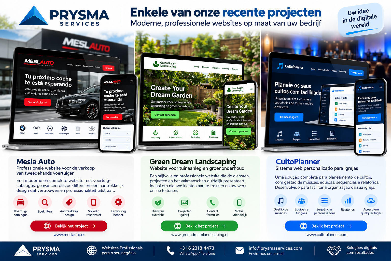 Onze projecten
