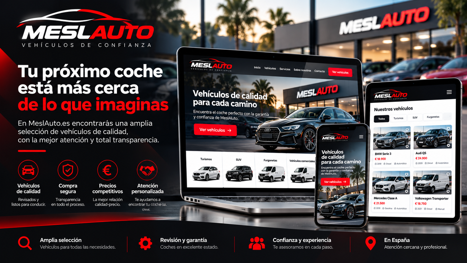 Projet Meslauto.es Caros Wederverkoop in Sagunto-Spanje
